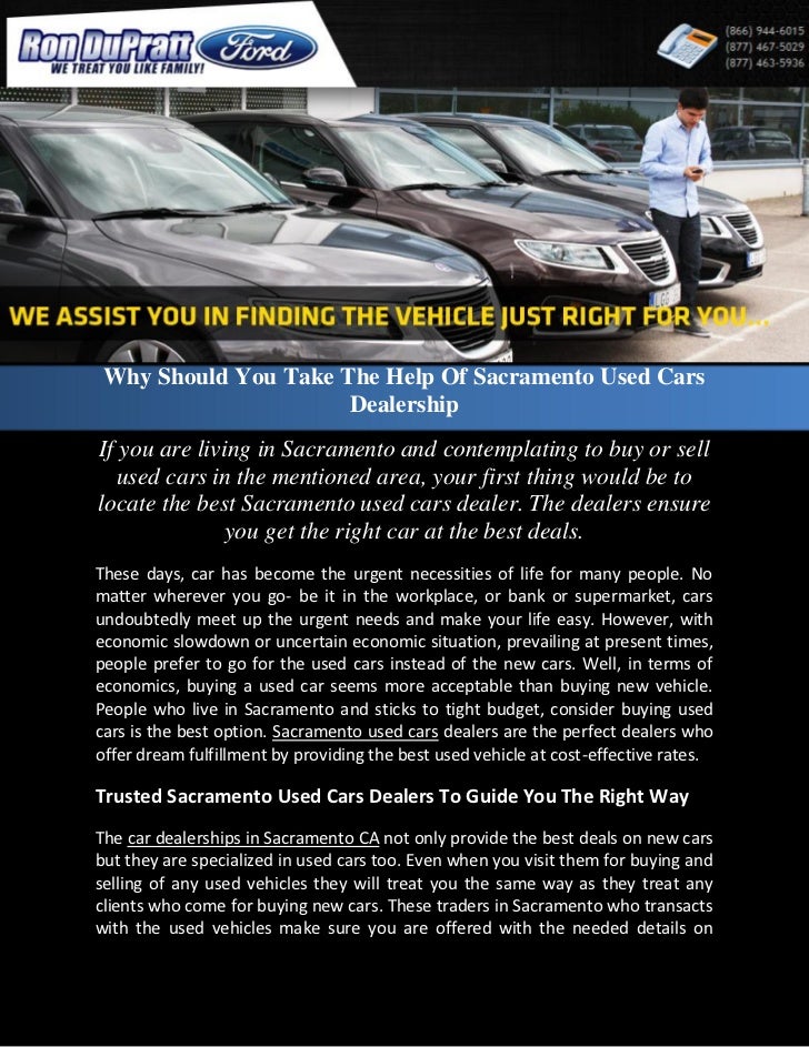 Dealerships That Buy Cars >> Why Should You Take The Help Of Sacramento Used Cars Dealerships That Buy Cars >> Why Should You Take The Help Of Sacramento Used Cars
