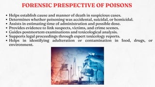 Silent Assassin: Poisons and their mode of action | PDF