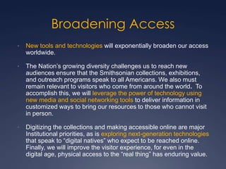 How does it support SI’s mission?