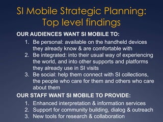 Mobile Learning at the Hirshhorn