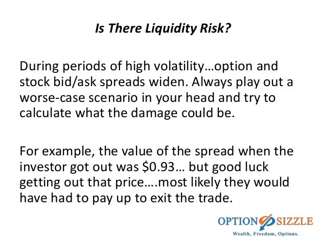 Option trade size