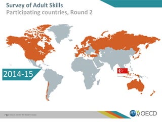 2014-15
Survey of Adult Skills
Participating countries, Round 2
8(**see notes A and B in the Reader’s Guide).
 