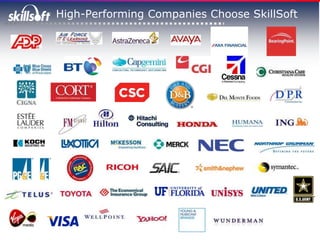 High-Performing Companies Choose SkillSoft
 