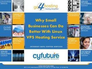 Why Small
Businesses Can Do
Better With Linux
VPS Hosting Service
 