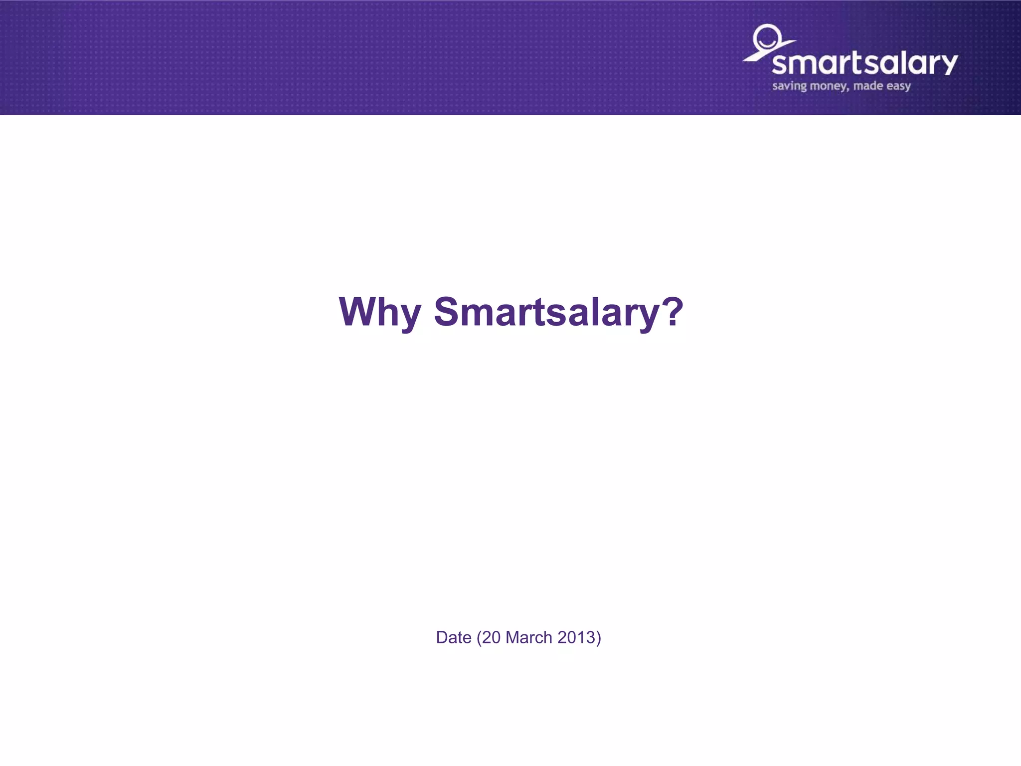 Why Smartsalary PPT