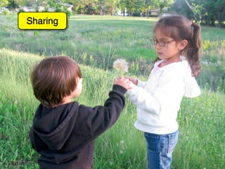 Sharing




          http://www.ﬂickr.com/photos/dolmansaxlil/4802611949/
 