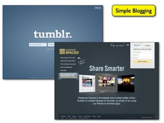 Simple Blogging
 