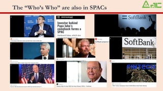 The “Who’s Who” are also in SPACs
 
