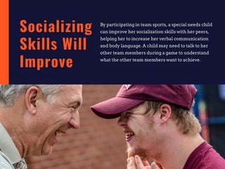 Why Special Needs Children Benefit from Sports and Physical Activity | PDF