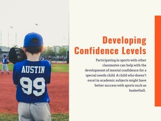 Why Special Needs Children Benefit from Sports and Physical Activity | PDF