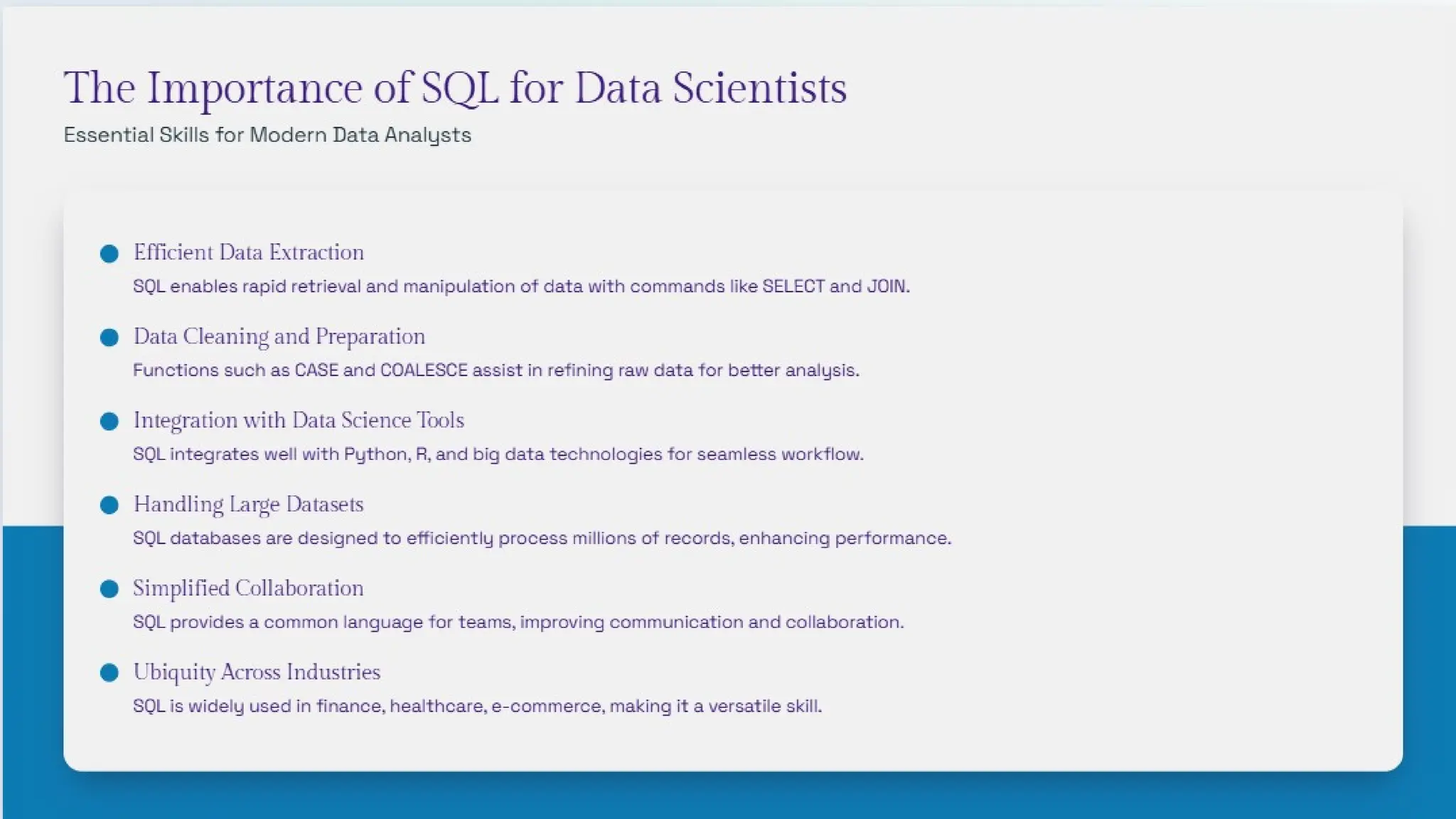 Why SQL is Essential for Data Scientists to Master.pptx