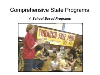 Comprehensive State Programs
4. School Based Programs
 