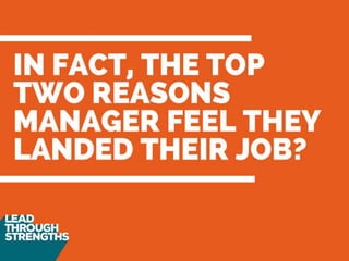 Are Your Managers Leading Through Strengths