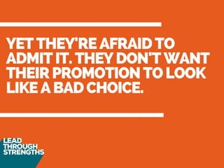 Are Your Managers Leading Through Strengths