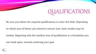 Why Study Dance Pptx