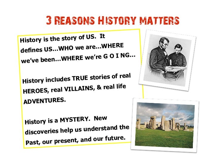 why local history matters essay