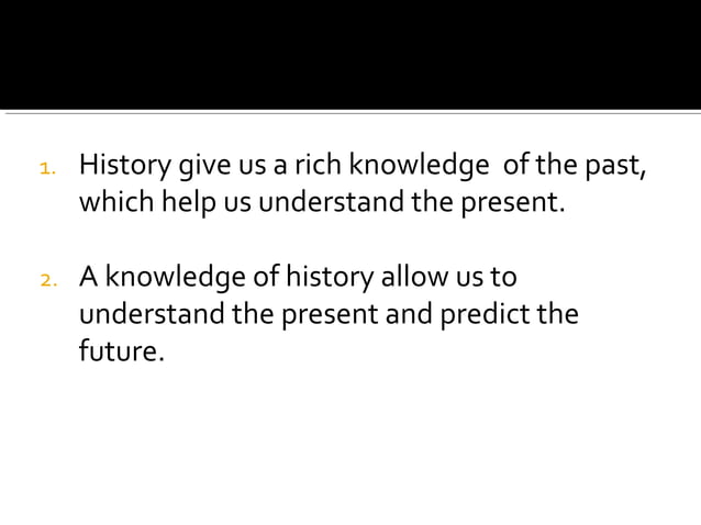 Why study history 2 | PPT