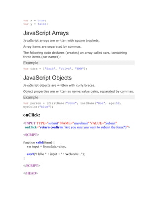Why study java script | PDF
