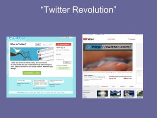 “ Twitter Revolution” 