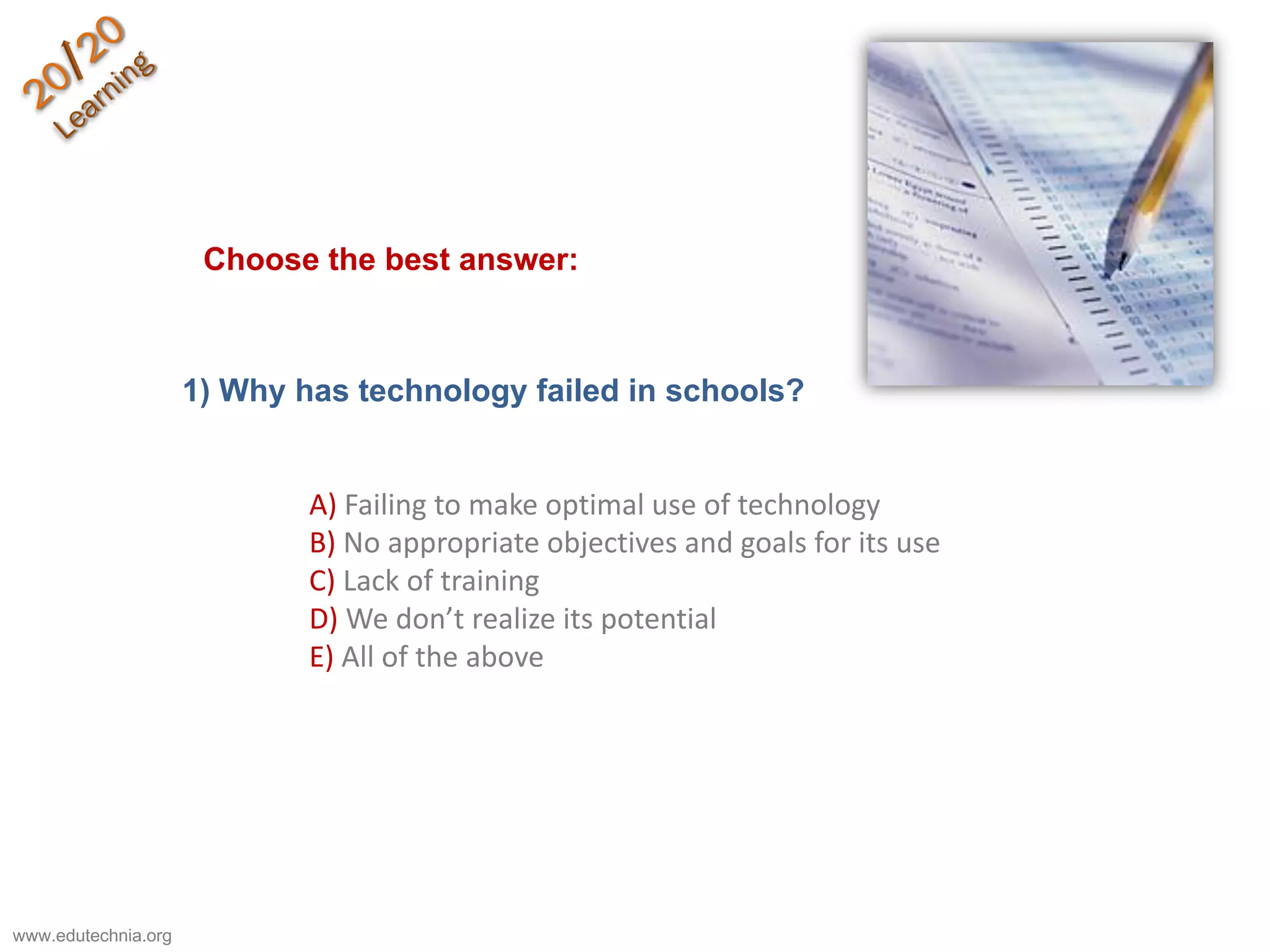 Why Technology Is Failing In Public Schools