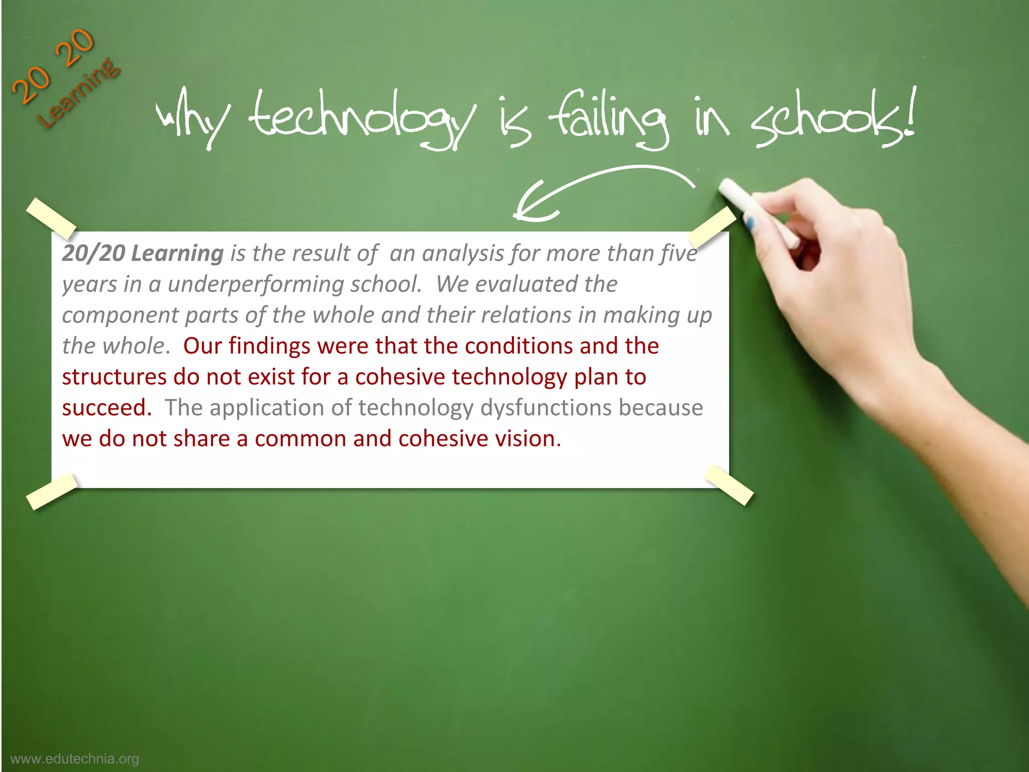 Why Technology Is Failing In Public Schools