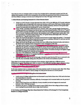 Why text complexity matters