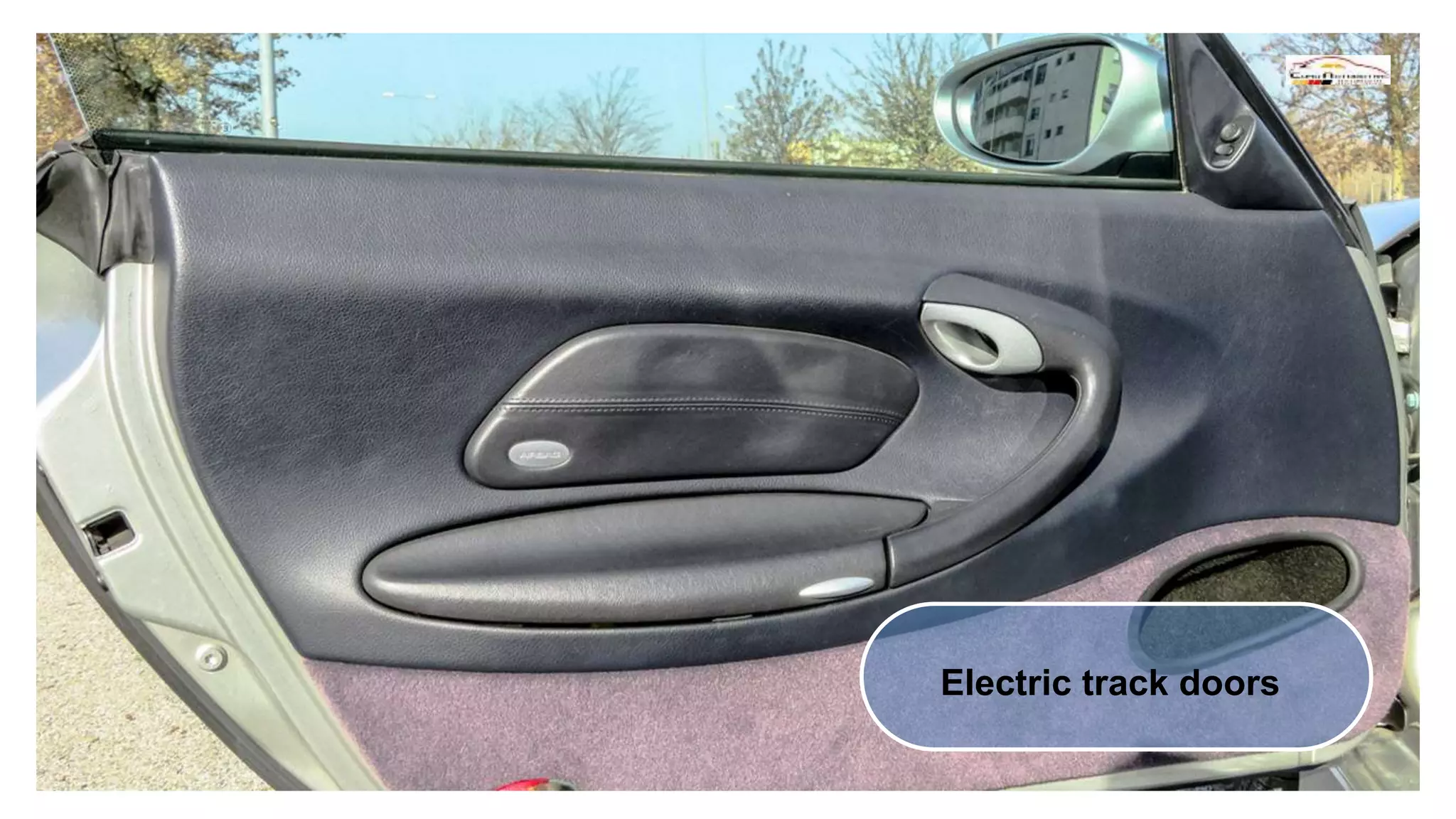 Electric track doors
 