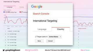 @sophiegibson #brightonSEO Why the F*#& doesn't this HREFLANG work?
 