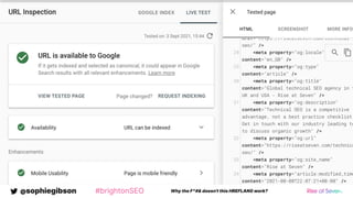 @sophiegibson #brightonSEO Why the F*#& doesn't this HREFLANG work?
 