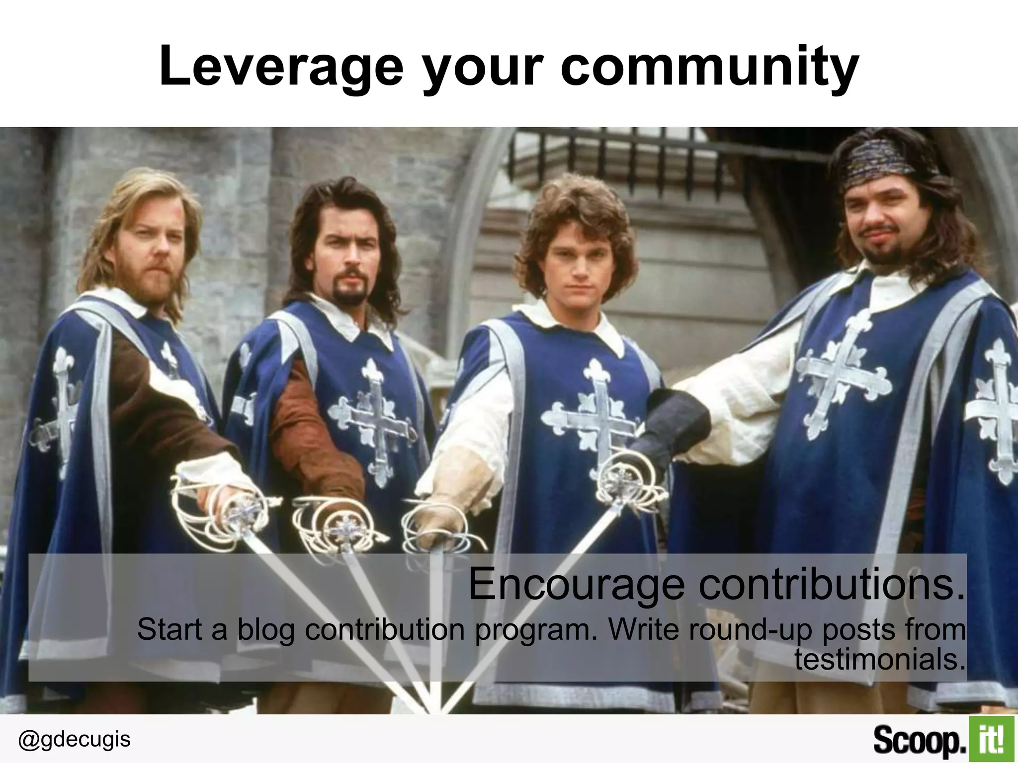 @gdecugis
Experiment: don’t overthink
Testing > Over-thinking
 