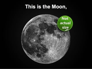 Why the moon