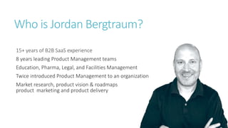 15+ years of B2B SaaS experience
8 years leading Product Management teams
Education, Pharma, Legal, and Facilities Managem...