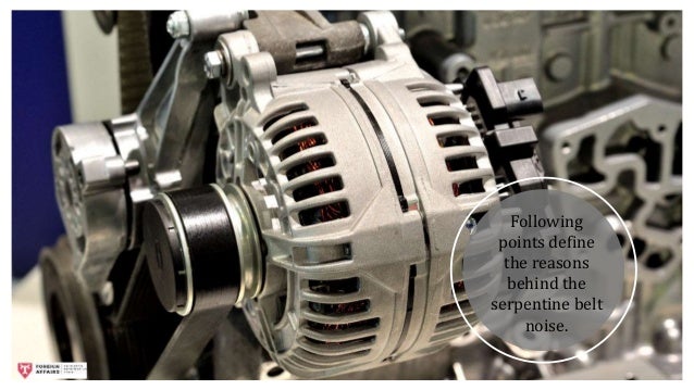 belt squeal when cold