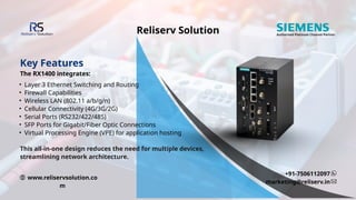 Why the Siemens RUGGEDCOM RX1400 Is a Game-Changer for Industrial ...