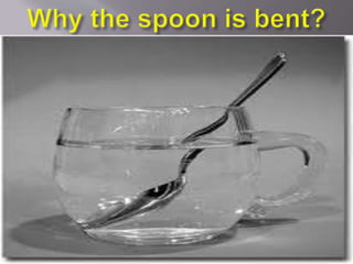 Why the spoon is bent