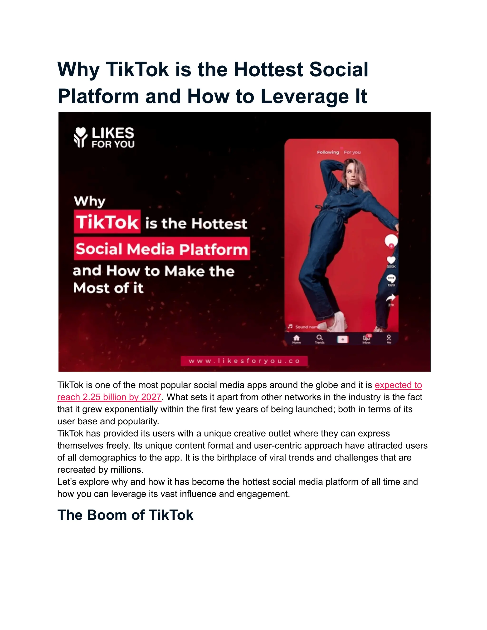 Why TikTok is the Hottest Social Platform and How to Leverage It.pdf