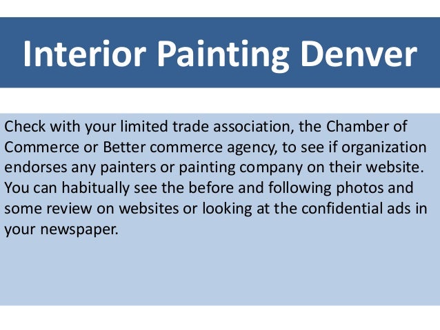 Denver Co Painter Www Emeraldislepainting Com