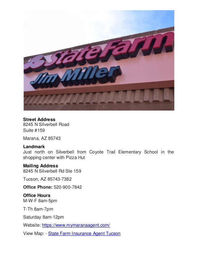 Why to Choose State Farm Insurance Agent in Tucson