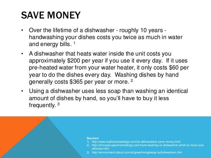 dishwasher vs hand washing