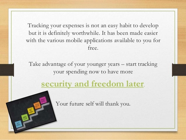 why track your expenses how to track your spending