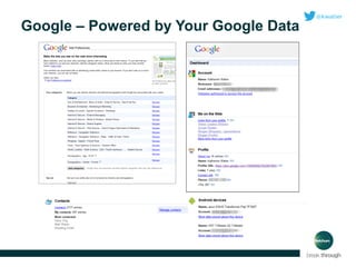 Google – Powered by Your Google Data

 