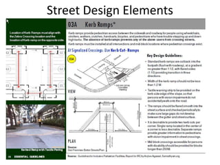 Street Design Elements
 