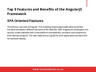 Why Use Angular 14 for Web Development in 2022 | PPT