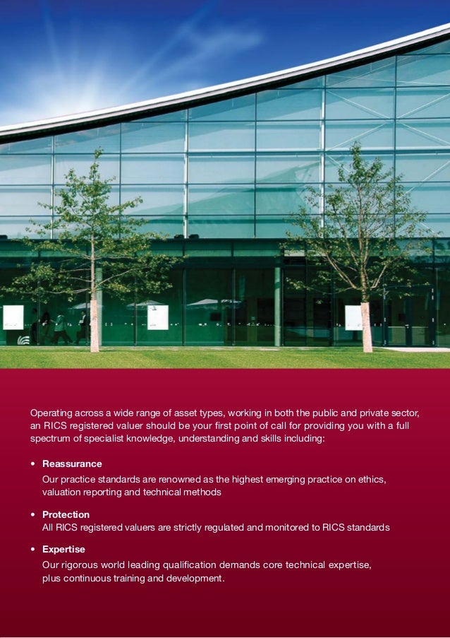 Why Use An RICs Registered Valuer?