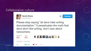 Collaborative culture
Lois Patterson - Presentation
 