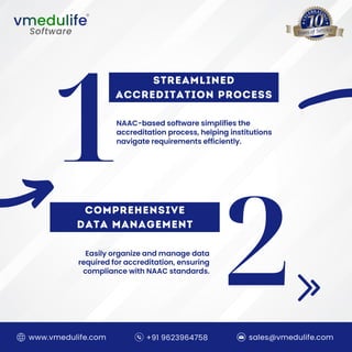 NAAC Accreditation Software Streamline Assessment | PDF