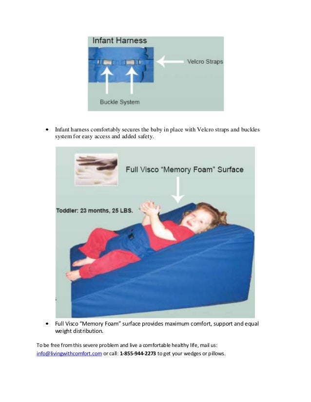 Why Use Reflux Wedges For Infants With Acid Reflux