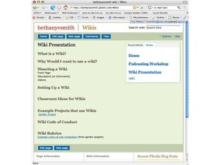 Wikis & Blogs 