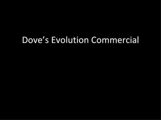 Dove’s Evolution Commercial 