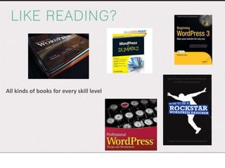LIKE READING? All kinds of books for every skill level 